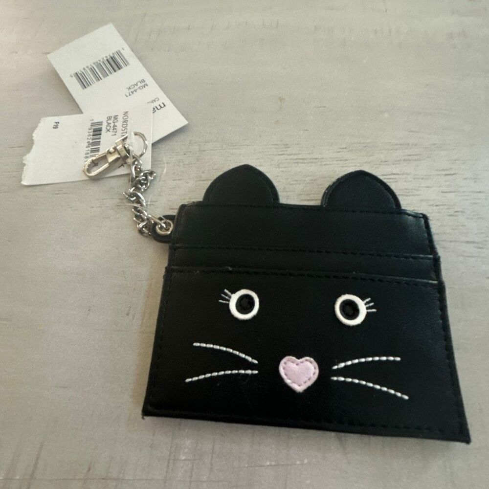 MADDEN GIRL Cat ID Card Keychain